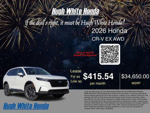 2026 Honda CR-V EX AWD