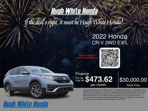 2022 Honda CR-V 2WD EX-L