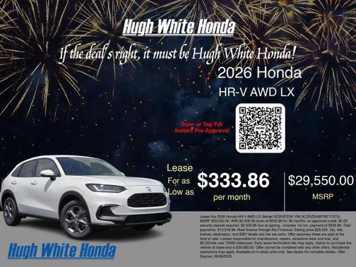 2026 Honda HR-V LX