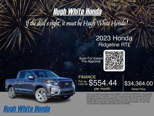 2023 Honda Ridgeline RTL