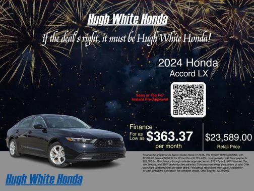 2024 Honda Accord LX 1.5T