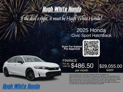 2025 Honda Civic Sport
