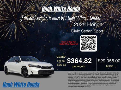 2025 Honda Civic Sport