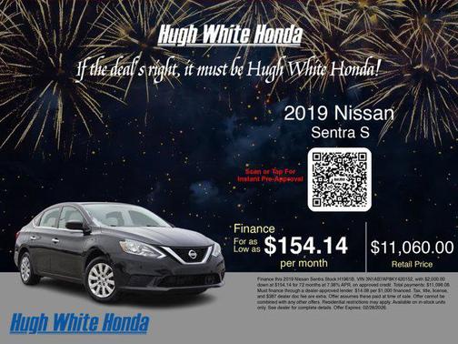 2019 Nissan Sentra S