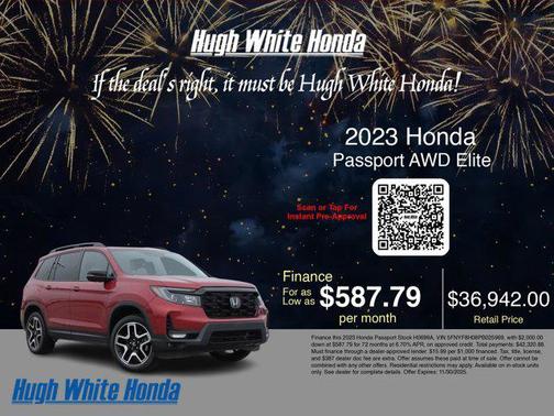 2023 Honda Passport AWD Elite