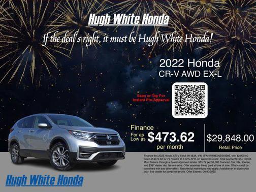 2022 Honda CR-V AWD EX-L