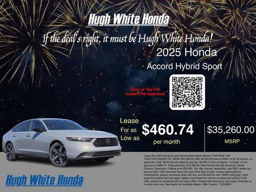 2025 Honda Accord Hybrid Base