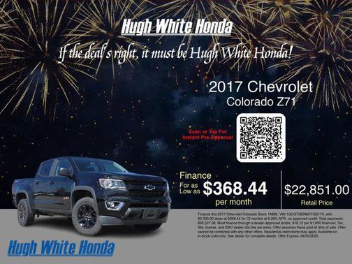 2017 Chevrolet Colorado Z71