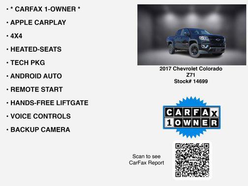 2017 Chevrolet Colorado Z71