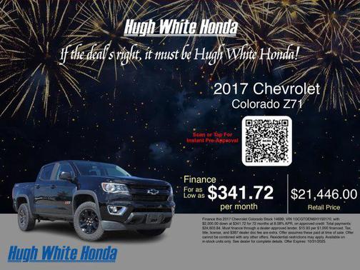 2017 Chevrolet Colorado Z71