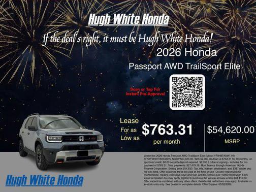 2026 Honda Passport AWD TrailSport Elite
