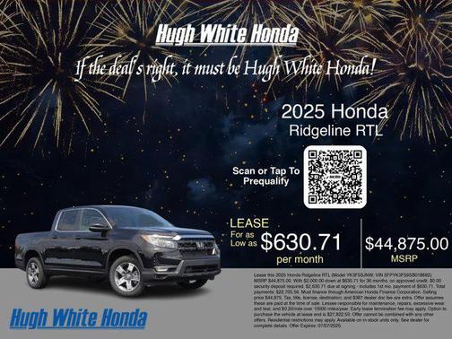 2025 Honda Ridgeline RTL
