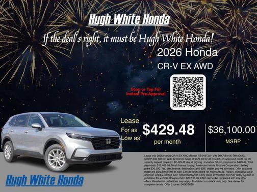 2026 Honda CR-V EX AWD