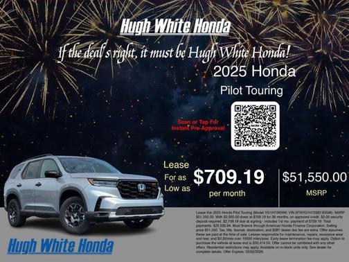 2025 Honda Pilot Touring 8-Passenger