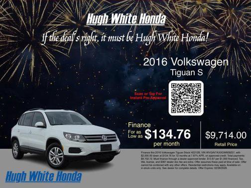 2016 Volkswagen Tiguan S