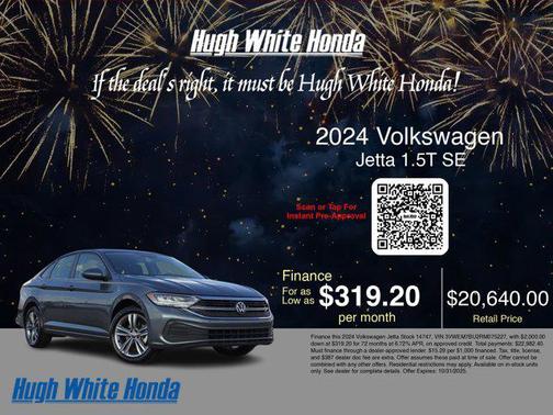 2024 Volkswagen Jetta 1.5T SE