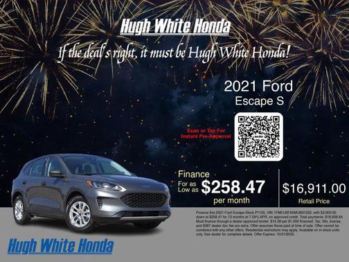 2021 Ford Escape S