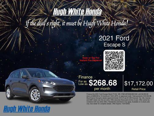 2021 Ford Escape S