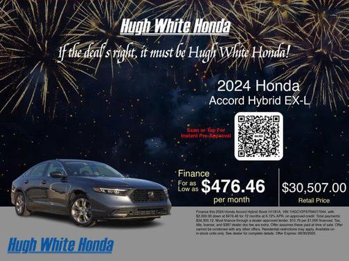 2024 Honda Accord Hybrid EX-L
