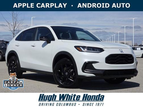 Platinum White Pearl 2024 Honda HR-V 2WD Sport