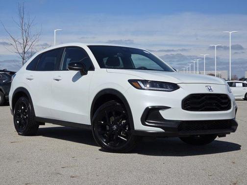 Platinum White Pearl 2024 Honda HR-V 2WD Sport
