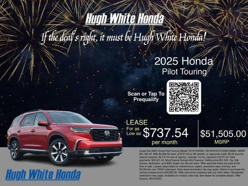 2025 Honda Pilot Touring 8-Passenger