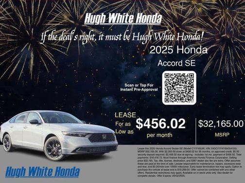 2025 Honda Accord Sport SE 1.5T
