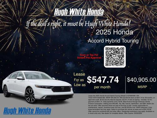 2025 Honda Accord Hybrid Touring