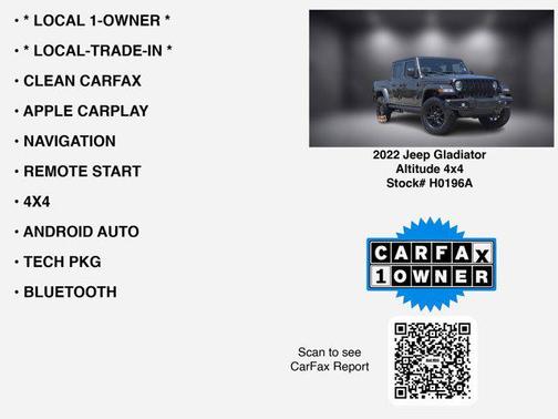 2022 Jeep Gladiator Altitude 4x4