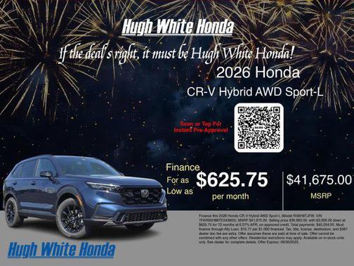 2026 Honda CR-V Hybrid Sport-L AWD