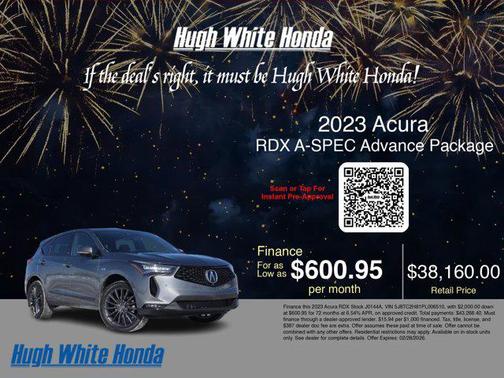 2023 Acura RDX A-Spec Advance Package