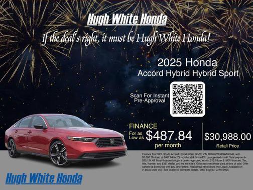2025 Honda Accord Hybrid Base
