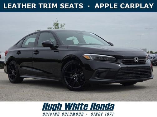 Crystal Black Pearl 2024 Honda Civic Sport