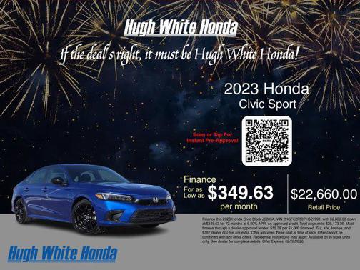 2023 Honda Civic Sport