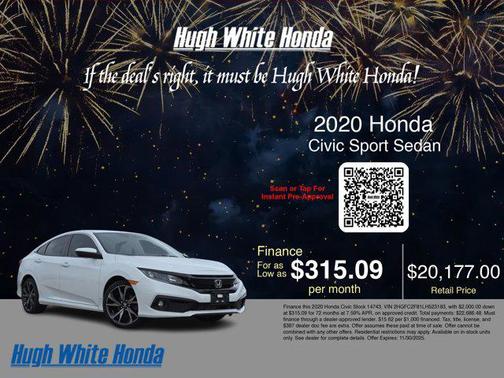 2020 Honda Civic Sport