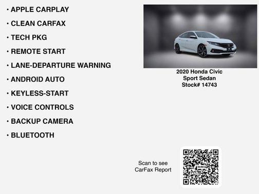 2020 Honda Civic Sport