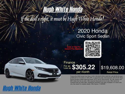 2020 Honda Civic Sport