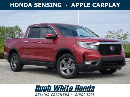 Radiant Red Metallic II 2022 Honda Ridgeline RTL-E