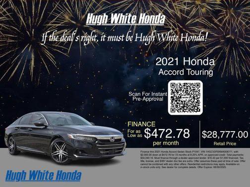 2021 Honda Accord Touring 2.0T