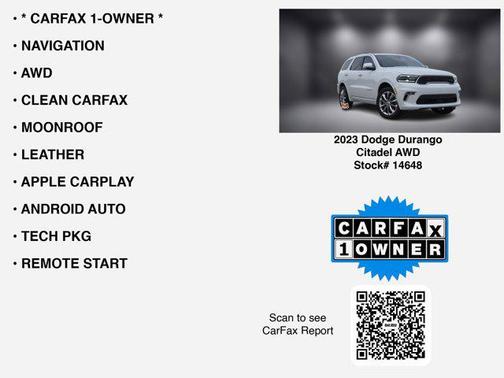 2023 Dodge Durango Citadel AWD