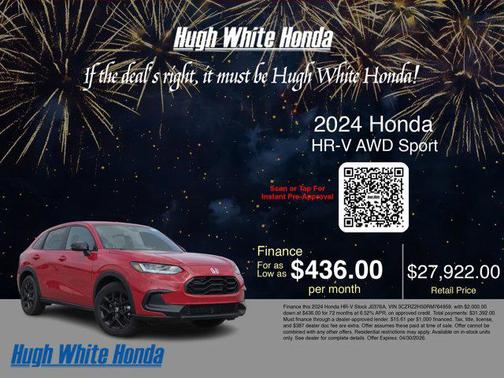 2024 Honda HR-V AWD Sport
