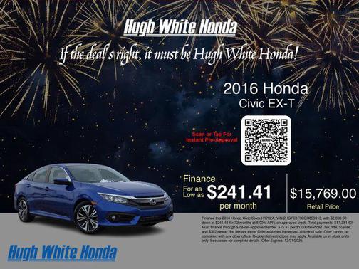 2016 Honda Civic EX-T