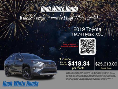 2019 Toyota RAV4 Hybrid SE