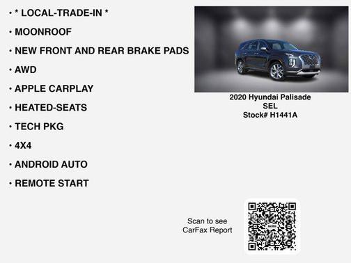 2020 Hyundai PALISADE SEL