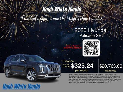 2020 Hyundai PALISADE SEL
