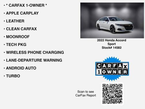 2022 Honda Accord Sport 1.5T