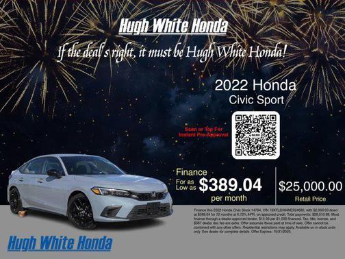 2022 Honda Civic Sport