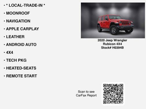 2020 Jeep Wrangler Unlimited Rubicon