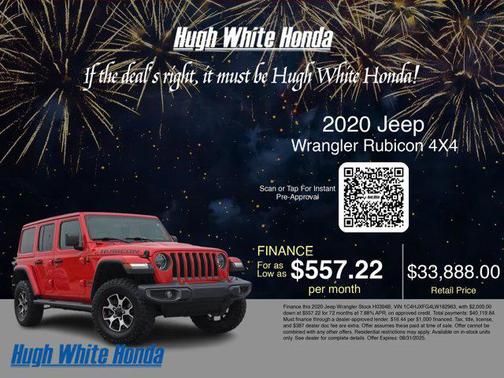 2020 Jeep Wrangler Unlimited Rubicon