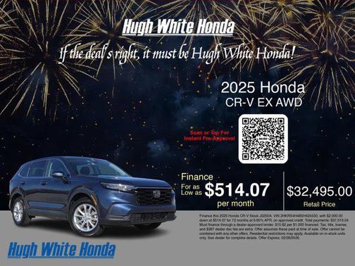 2025 Honda CR-V EX AWD